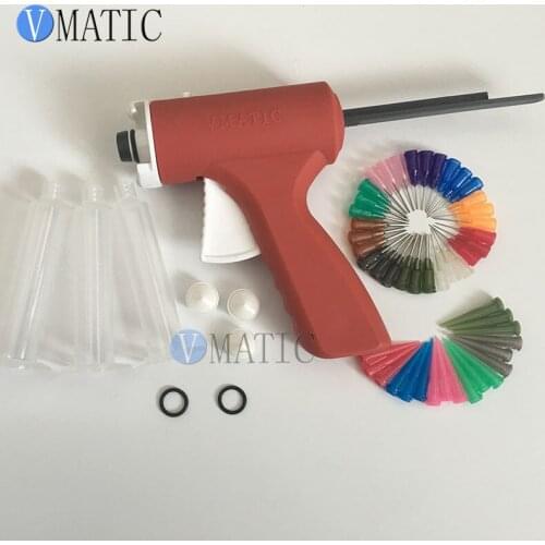 Free Shipping High Quality UV Syringe Glue Dispenser Gun Liquid Optical Clear Adhesive Caulking Gun 10cc/ml