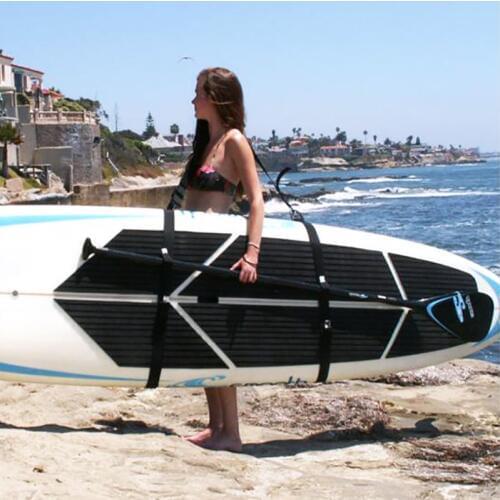 Adjustable Surfboard Shoulder Carrying Strap Carry Sling Stand Up Paddle Board Carrier Surfing Paddleboard Board Wakeboard