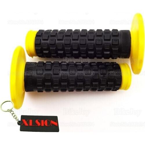 7/8" New PT Handgrips Hand Grips Handlebar Soft Throttle Motocross ATV Quad Dirt Pit Bike Buggy Go Kart Motocross Motorcycle