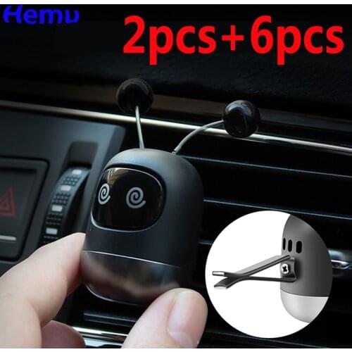 Cute Car Perfume Air Freshener Solid for Car Air Vent Outlet Freshener Air Condition Clip Diffuser Solid Car Perfume