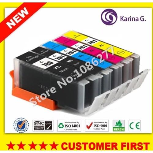 Compatible for Canon PGI780 CLI781 PGI 780 PGI-780 Ink Cartridge Suit For Canon PIXMA TR8570 TS8170 TS9170 etc