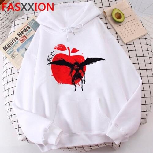 Death Note hoodies women anime harajuku printed female sweatshirts clothing printed Korea