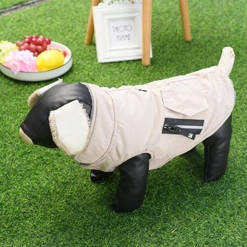 Winter Warm Fleece Dog Vest Chihuahua Clothes Waterproof Coat Jacket For Small Medium Dogs Puppy Apparel Pet Products Supplies