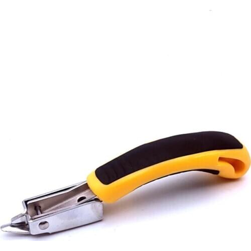 1pcs Heavy Duty Staple Remover Non-slip Handle Nail Puller Office Professional Hand Tools for Furniture,Floor,Wooden Case
