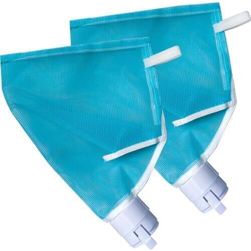 UCEDER 2 Pack Pool Cleaner Leaf Bag Replacement Fits for Polaris 360,380 Vac-Sweep Leaf Bag 9-100-1012,Picking up Large Debris