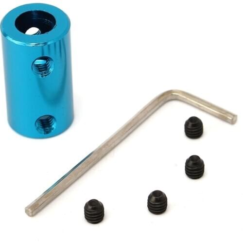 5PCS/Set Aluminium Alloy Coupling Shaft Couplings Motor Coupler Connector Aluminum Alloy Coupling Coupler