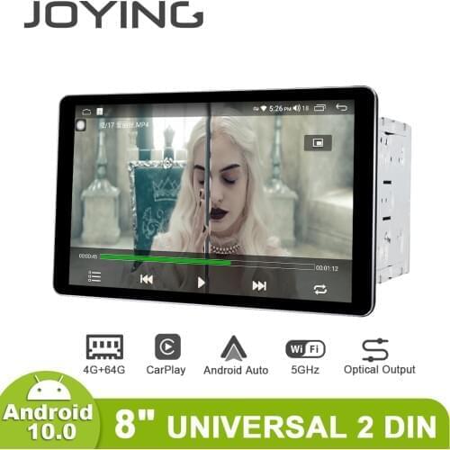 8" Autoradio 2Din Android 10 Car Radio HD 1280*800 GPS Multimedia Player Universal Head Unit Wireless Carplay Steering Wheel 4G