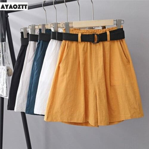 Женские завышенные шорты AYAOZTT China At AliExpress