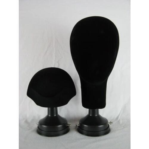 Free Shipping!! Black Color Fashionable Wig Head Mannequin Head Model On Sale