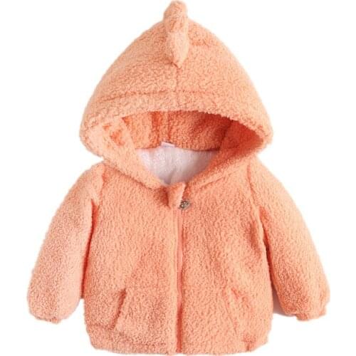 Childrens Velvet Cotton Clothing 2021 New Baby Autumn and Winter Coat Baby Child Thick Cotton Jacket Winter Clothes for Girls