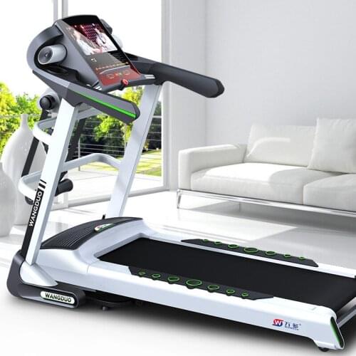 Indoor Electric Treadmill Household Mute And Shock-absorbing Folding Multifunctional Color Screen Fitness Equipment
