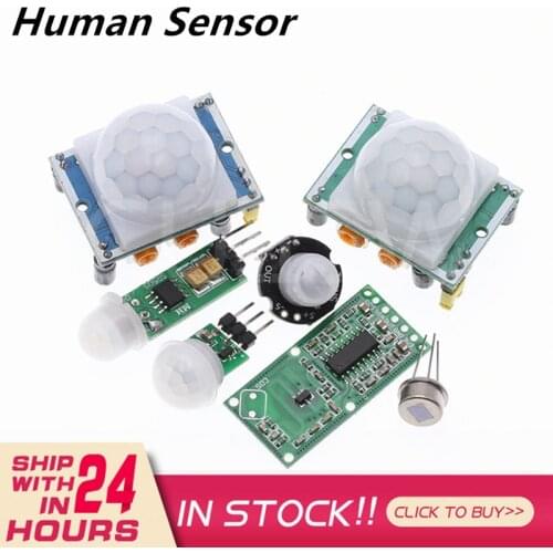 HC-SR501 AM312 SR602 SR505 Adjust IR Pyroelectric Infrared PIR Motion Sensor Detector Module For Arduino For Raspberry Pi Kits