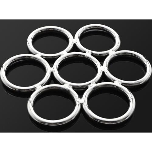 Stainless Steel Shibari Ring for suspension shibari rope Strong Shibari Ring Steel BDSM Bondage Ring bondage play Performance