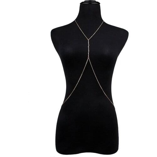 Hot Summer Beach Sexy Multilayer Necklace Popular Style Bikini Fashion Charm Body Chain Waist Belly Ladies Jewelry Party 2021