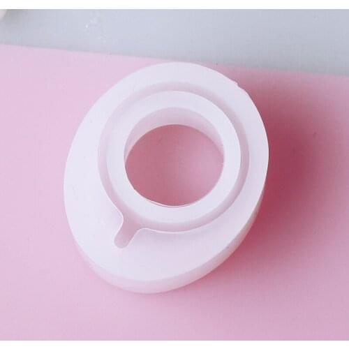 Fashion Drop Shape Silicone Mold Finger Ring Resin Mould Handmade DIY Craft Jewelry Making Epoxy Molds Geometry Oval
