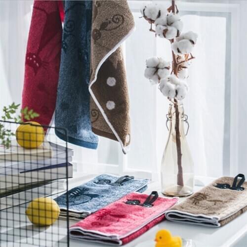 Fashion Embroidered Brand 1PC Hand Towels For Adults Hand Towel Face Care Magic Bathroom Sport Waffle Towel