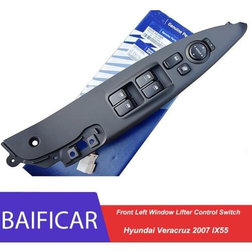 Baificar Brand New Genuine Front Left Window Main Lifter Control Switch Assy 93570-3J510WK For Hyundai Veracruz 2007 IX55