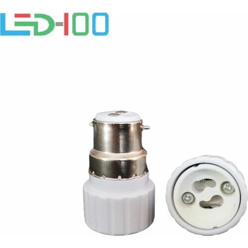 NEW B22 to GU10 Light Lamp Bulbs Adapter Converter Holder Universal Light Converter Socket Change