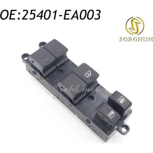 New Master Power Window Control Switch 25401-EA003 2005-2008 For Nissan Frontier 25401EA003 DWS-391