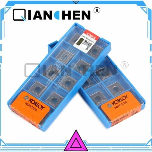 Original KORLOY SNMG120404-HM PC9030 (10pcs/lot) Cutting Tools Insert Hard Alloy Ashley