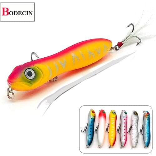 Poppers For Fishing Lure Sea Carp Bass Snake Head Surface Lures For Fishing Wobblers/Tackle Topwater Hard/Artificial/Fake Bait