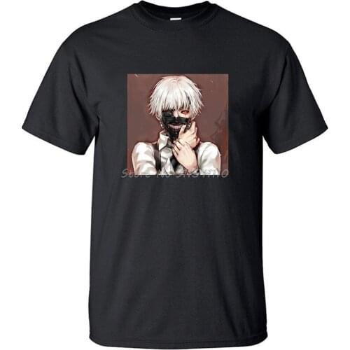 Tokyo Ghoul japanese anime Sasaki Yese t shirt cotton loose summer printed t shirts top men cool street short sleeve tshirt