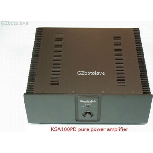 Upgrade edition KSA100PD pure power amplifier circuit double transformer 265W+265W