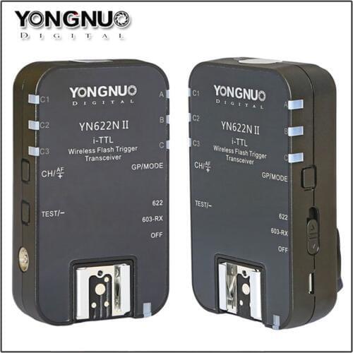 YONGNUO YN-622N II YN622N II i-TTL Wireless Flash Trigger Transceiver for Nikon D800 D700 D600 D610 D300 for Yongnuo YN565 YN568