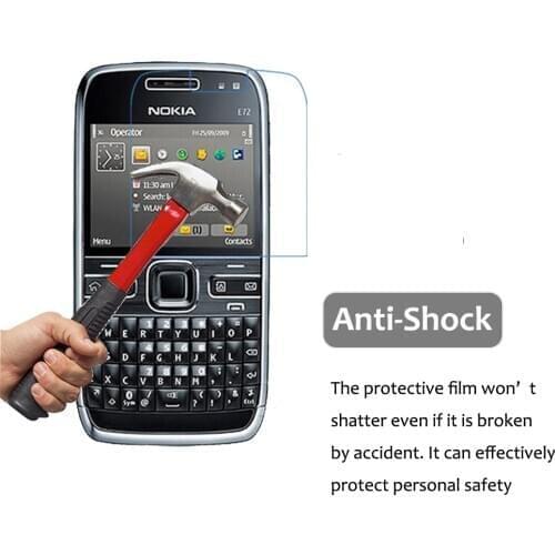 3Pcs 5H Anti-Scratch Protective Film For Nokia E72 0.15mm HD Clear Ultra Thin PET Screen Protector Film For Nokia E72 Not Glass