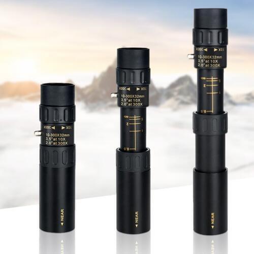 30 * 25 Zoom Single Telescope Concert Outdoor Viewing Double Section Stretch Monocular Portable Optical HD High Power Glasses