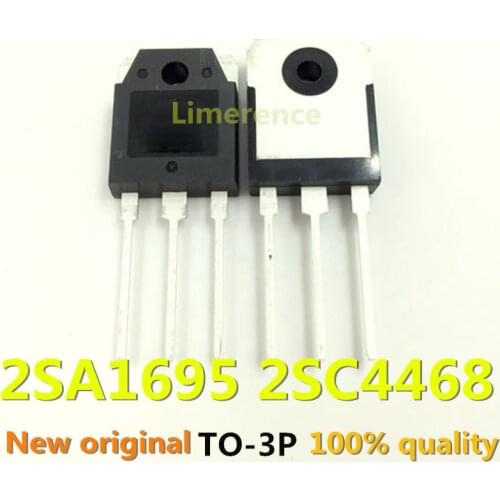 4PCS 2pair 2SA1695 2SC4468 TO3P A1695 C4468 TO-3P new and original IC Chipset