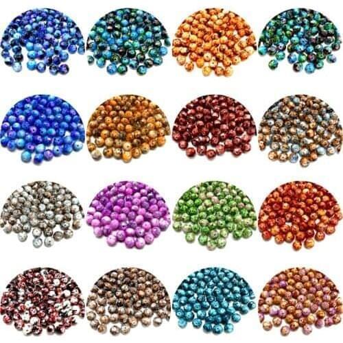 6/8/10mm Mixed Colors Rondelle Austria Faceted Glass Beads Loose Spacer Round Beads for Jewelry Making DIY Bracelet necklace