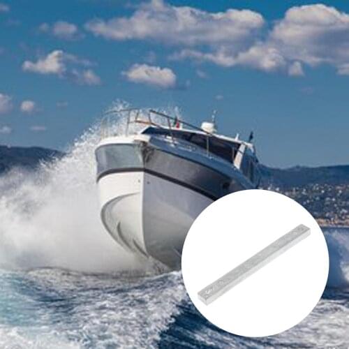 8252711 Anode Power Trim Bracket Power Trim Zinc Anode For Mercury 25HP 30HP 50HP 1994-UP 7-1/2" Length