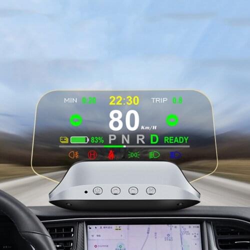 Car HUD Part Decoration Outdoor Personal Car for Tesla Model 3 Head Up Display Overspeed Warning System