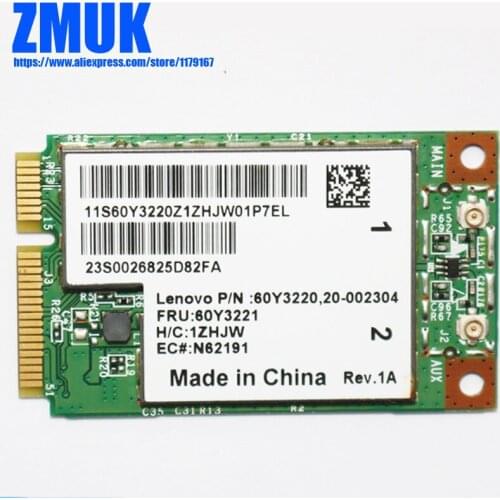 BCM94312MCG 802.11B/G WiFi Adapter For Lenovo Ideapad S10 Series,FRU 60Y3221 20002303