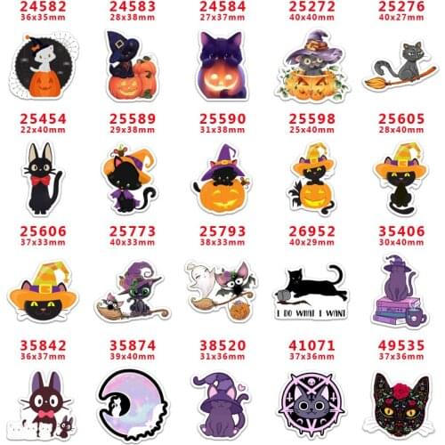 Free shipping halloween resin for bows 30 pcs planar resin PR 24582