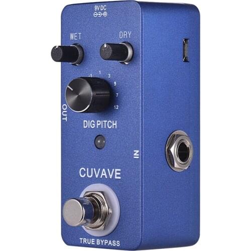 Digital Pitch Guitar Effect Pedal True Bypass Full Metal Shell