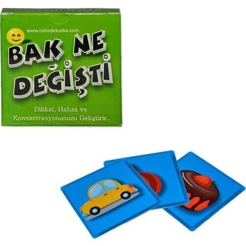 Çekirdek Zeka Look What Has Changed Mind Game