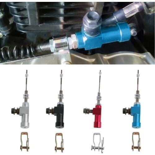 Motorcycle Hydraulic Clutch Master Cylinder Rod Brake Pump M10x1.25mm Aluminum B36B