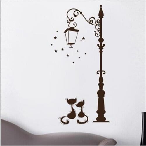 HANDANWEIRAN Black Wall Stickers