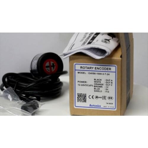 Incremental rotary encoder model E40S6-600-3-N-24 Diameter 40mm Shaft Autonics encoder/rotary encoderencoder