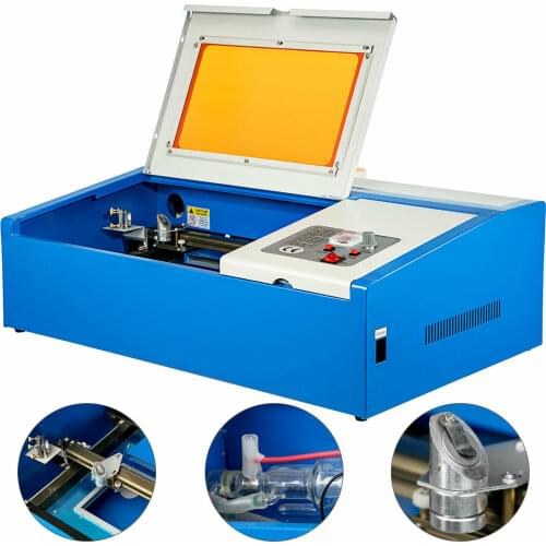 Free shipping 40W 300X200MM CO2 LASER ENGRAVING CUTTING MACHINE ENGRAVER CUTTER digital cutter