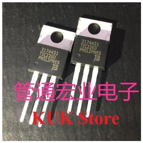 Real Original 100% NEW TIC226D TIC226D-S TO-220 10PCS/LOT