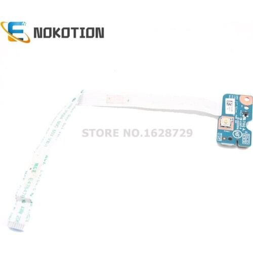NOKOTION 455.08G02.0001 for HP Notebook 17-X 17-Y Series Laptop Power Button Board with Cable