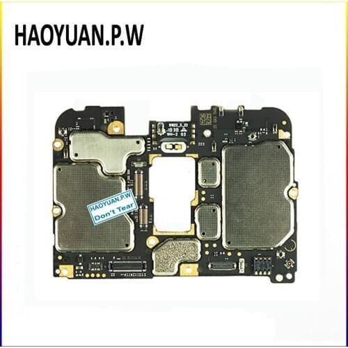 HAOYUAN.P.W Original Housing Full Working Unlocked Mainboard Motherboard flex Circuits FPC For meizu Meilan Note8 Note 8