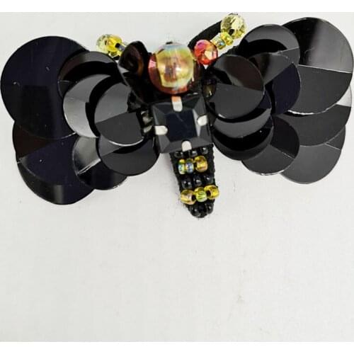 Bee beetle Brooches For women girl sequin bees Brooch Pins Jackets Lapel Gift Jewelry insect Badges Clothes decorate Accessory