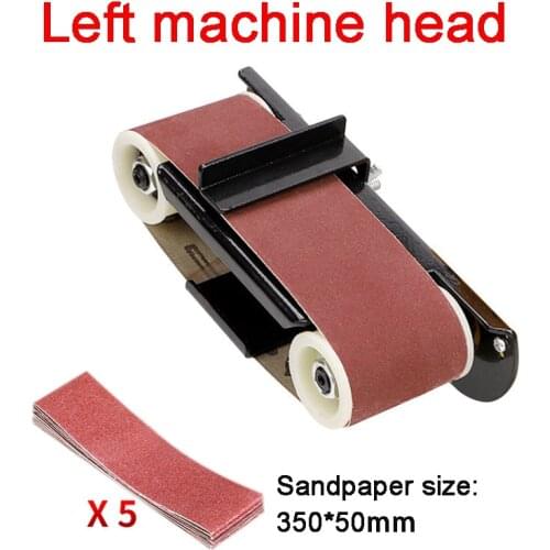 Professional Polishing Machine Table Grinding Metal Woodworking Grinding Machine DIY Table Multifunctional Aabrasive Belt Head