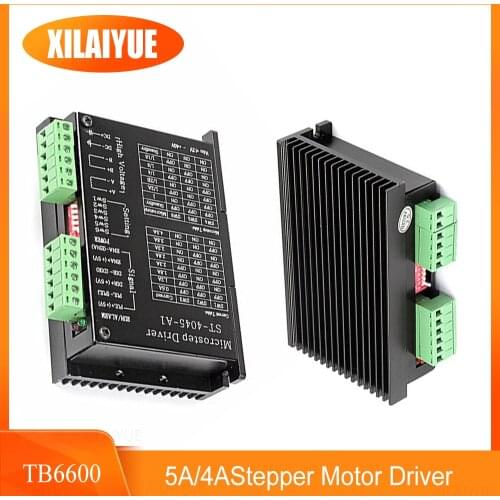 TB6600 5A/4AStepper Motor Driver Nema 17/23 Driver CNC TB6600 Single Axis Two Phase Hybrid Stepper Controller for CNC