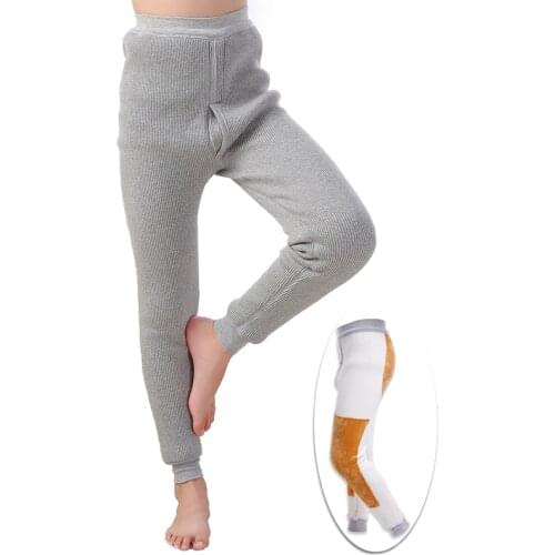 Boys warm pants 100% cotton, spring and autumn solid heating children Warm pants, solid cotton pants, waist heating