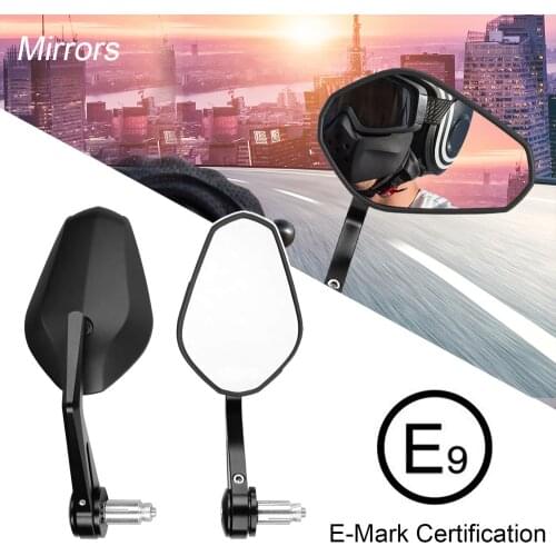 Rearview Mirror HandBar Motorcycle End Mirror For Shadow For Valkyrie For Magna For Rebel Scooter For Jazz For Reflex For Virago